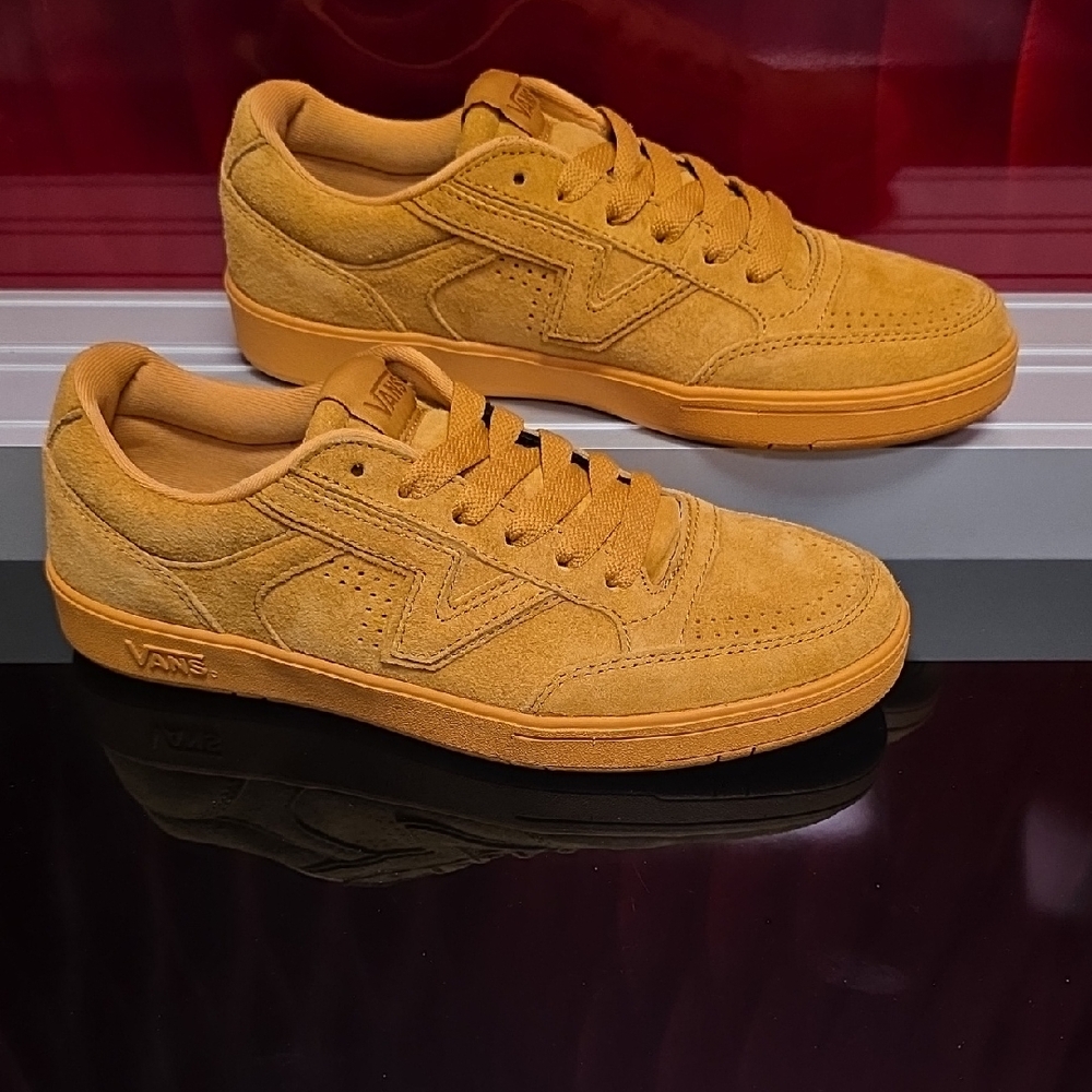 Vans Lowland CC  Honey Yellow Men's 7.5 Women's 9 New With Box